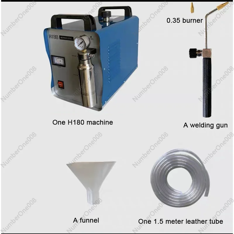 Flame Torch H180 Oxygen-Hydrogen Generator Water Welder Acrylic Polishing Machine Polisher