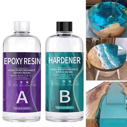 1: 1 AB Epoxy Resin Adhesive Crystal Transparent High Viscosity High Hardness DIY Products Resin Adhesive Jewelry Making