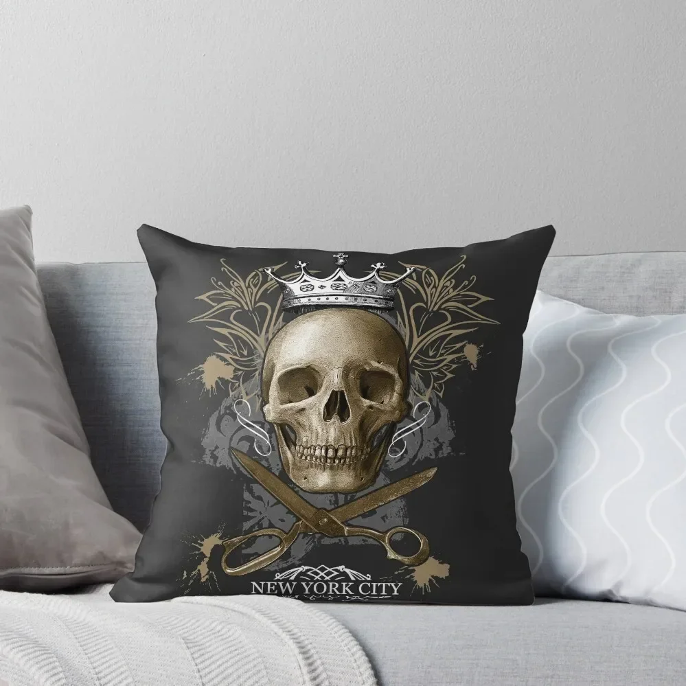 

Skull King Throw Pillow pillow pillowcase Sofa Cover Sofa Cushion Cover Pillow