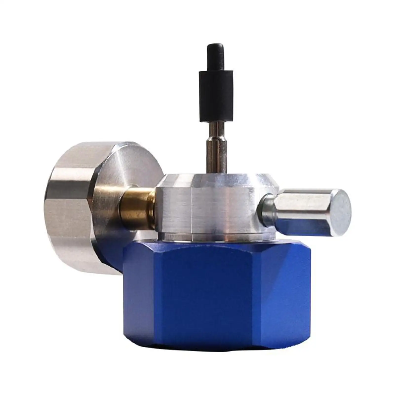 

Gas Adapter Cylinder Efficient Propane Filling Adapter with Air Escape Valve and Gauge for Hiking Camping Propane Tanks