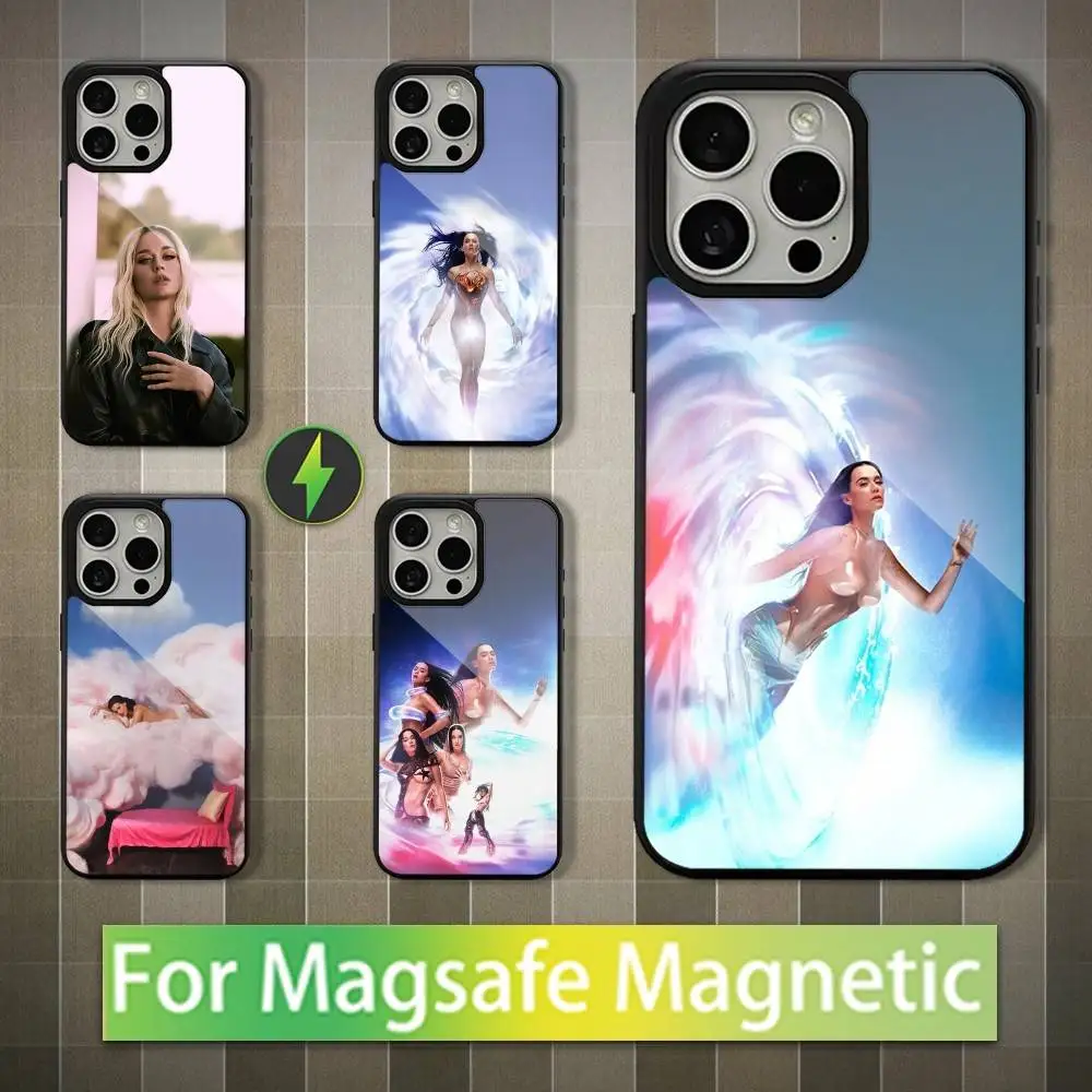 

K-Katy P-Perry Singer Roar Phone Case For iPhone 16,15,14,13,12,11,Pro,Max,Plus,Mini,Magsafe,Magnetic Wireless Charging Case