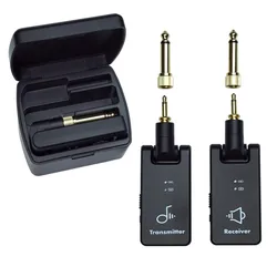 M-vave WP-8 2.4G Wireless Guitar System Transmitter Receiver 2 in 1 Plug 4 Channels Guitar Wireless with Rechargeable Box