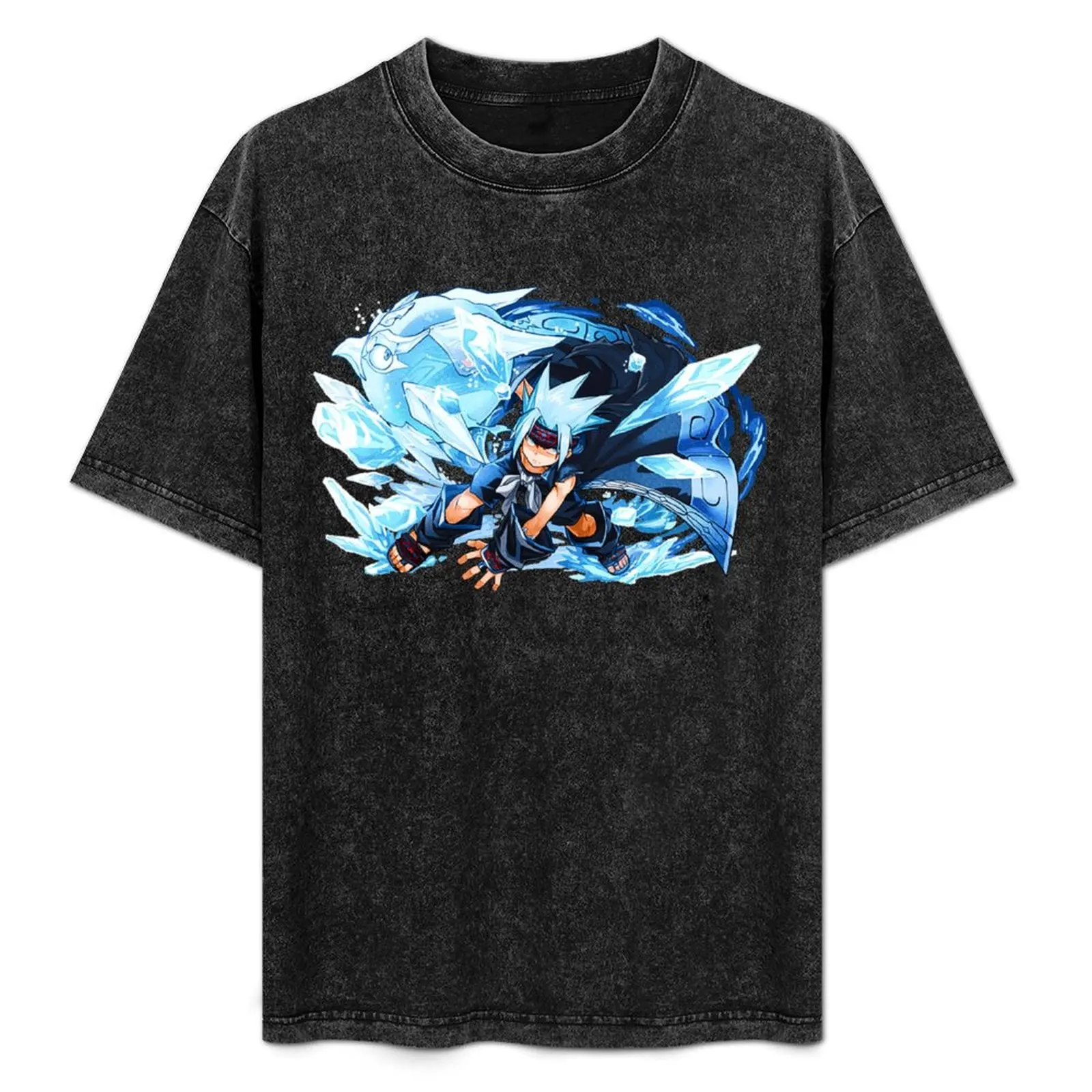 SHAMAN KING VII T-Shirt vintage t shirts graphic shirts shirts graphic tees luxury clothes men