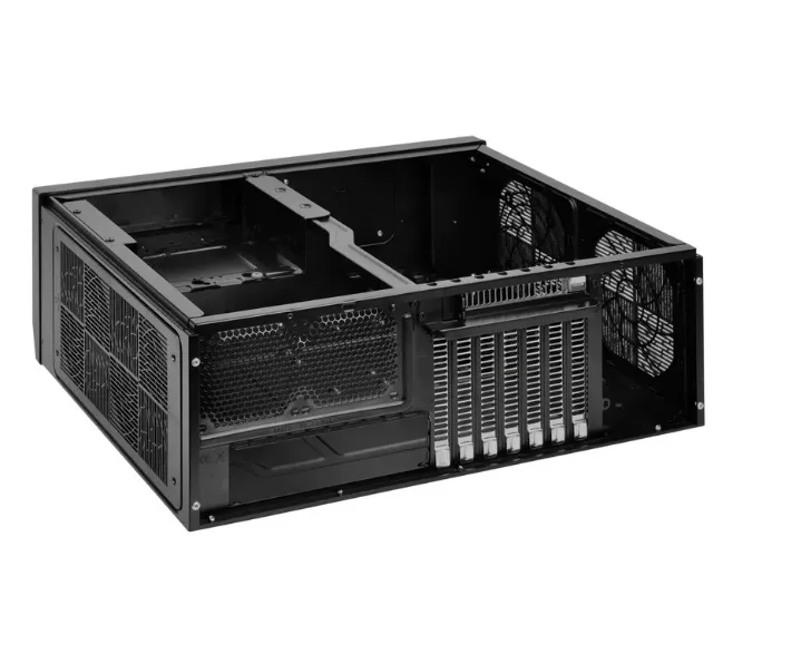 GD09B HTPC Chassis, Supports CEB/ATX Motherboard with Positive Differential Pressure & Anti-Theft Design