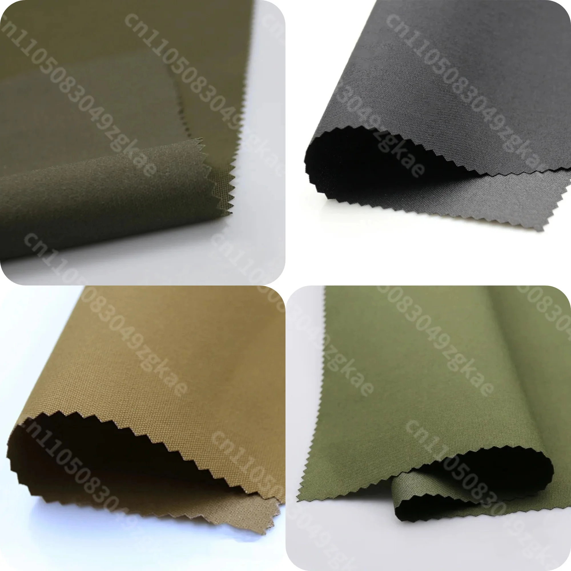 500D Nylon Black Ranger Green Army Green Coyote Brown Fabric IRR Infrared Reflective Waterproof Cloth for DIY Tactical Vest Bag