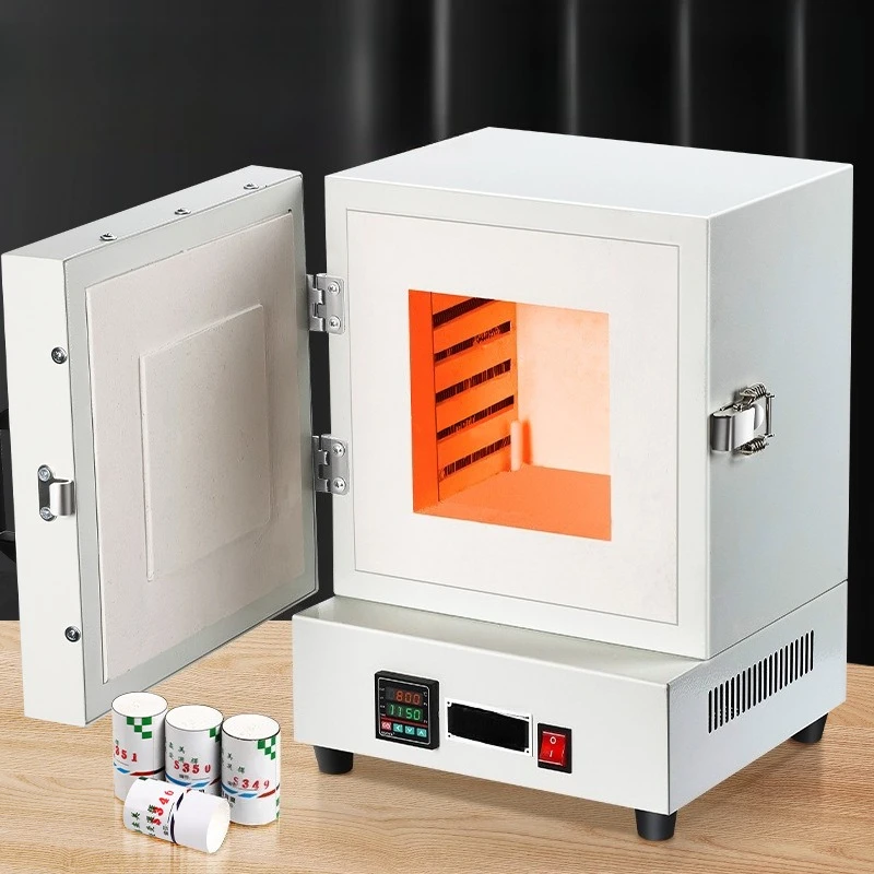 Professional Jewelry Wax Melting Furnace for Lost Wax Casting Digital Display 4 Side Heating High Temperature Oven