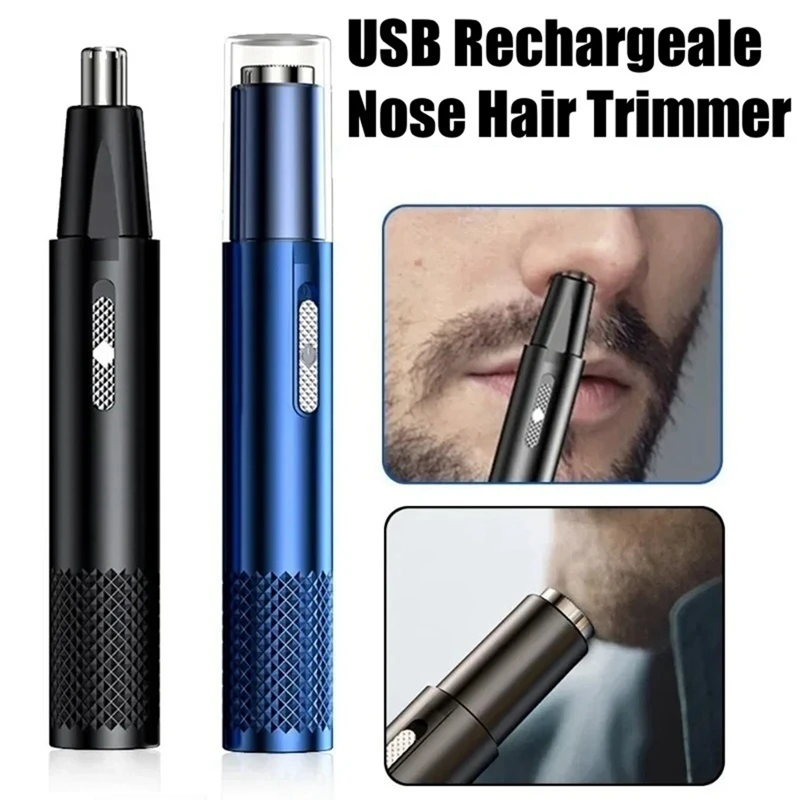 Electric Nose Hair Trimmer For Men USB Rechargeable Ear Nose Hair Trimmer Professional Trimming Tool Nose Hair Trimmer