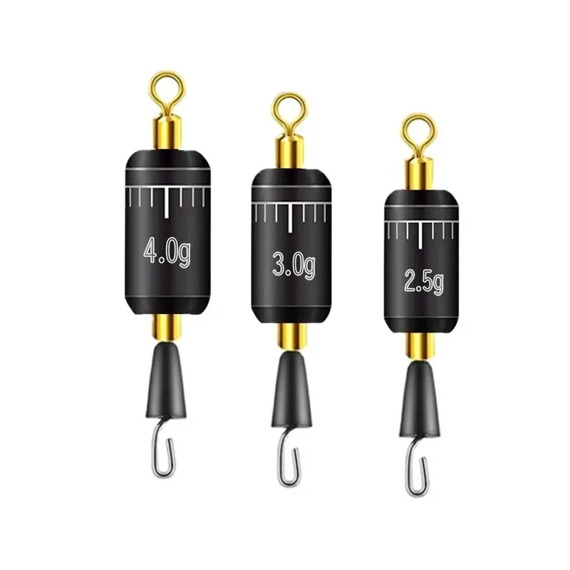 10Pcs/Lot Sturdy Water Drop Sinker 1.5g-4g Fishing Alertness Compact Weight Quick Smooth With Scale Fishing Tackle Accessories