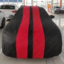 Car Covers Stretch Cloth Stripe Suv Coupe Covers Indoor Parking Use Dustproof Protection Accessories Blue Red New Customize