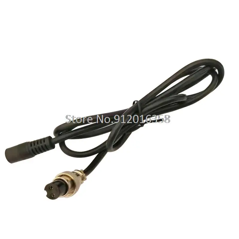 

1M 2PIN GX12 GX 12 M12 DC5.5*2.1 5.5mm 2.1mm Female Air Plug Cable Aviation Socket Connector PlugCable Plug Socket Wire Harness