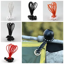 10cm~25cm Elastic Rope Ball Outdoor Camping Tent Garden Awnings Tarpaulin Fixing Tool Canopy Bungee Cords Elastic Band Tie