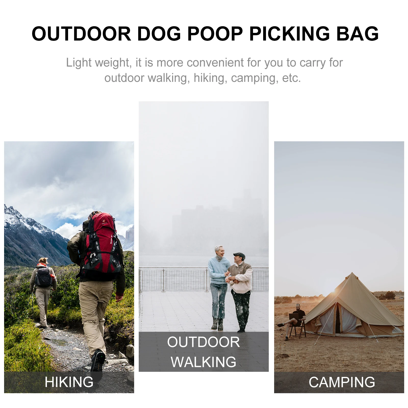

Pet Portable Waist Bag Waste Carrier Dog Walking Crossbody Fanny Pack Pouch Bags Holder Oxford Cloth Travel