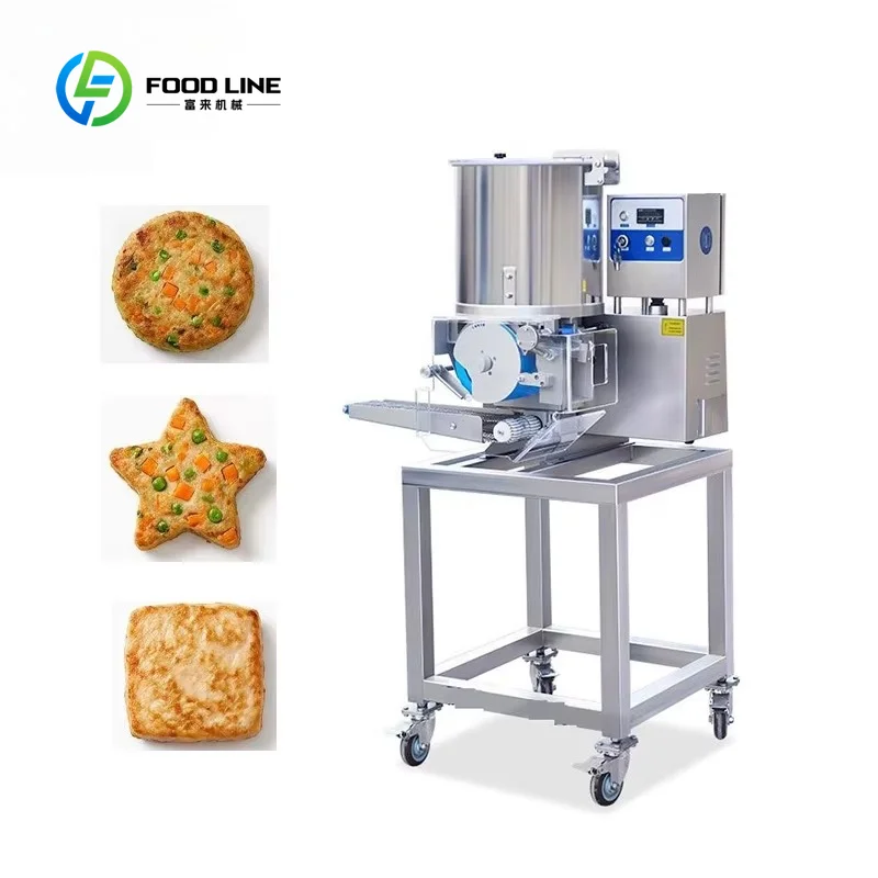 New Factory Direct Industrial Beef Patty Fish Steak Chicken Nugget Meat Pie Forming Machine