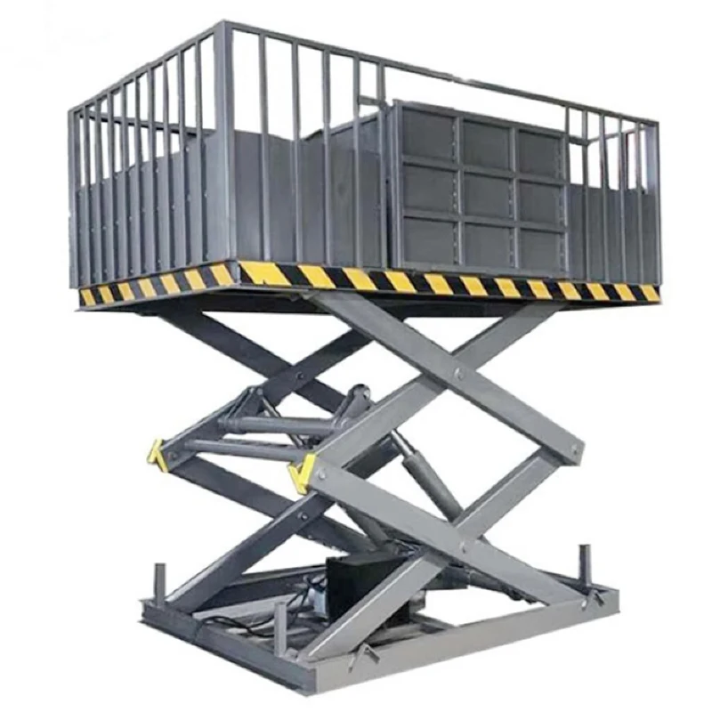 Hot sale hydraulic lift trolley for warehouse 1500KG 5t 2M Hydraulic Automotive Scissor Lift Table Mechanical Scissor Lift Table