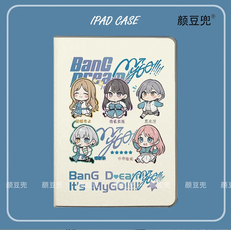BanG Dream! It's MyGO Anime For iPad 10.2 9th Air 2 3 Mini 6 5 Case Luxury Silicone Pro 13 12.9 11 10.5 inch iPad Air 6 5 4 Case