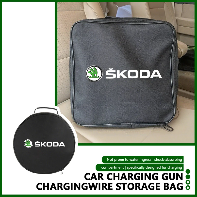 cabo-de-carregamento-para-carro-bolsa-de-armazenamento-para-pistola-recarregavel-para-skoda-octavia-a5-a4-mk1-2-fabia-superb-rapid-mk3-yeti-2006