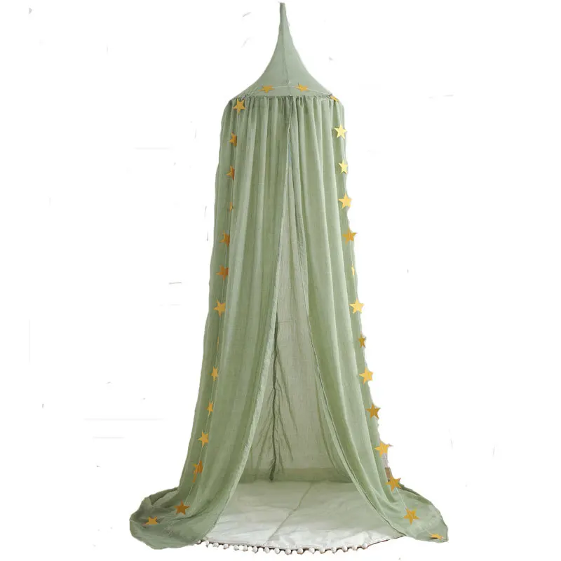 Mosquito-proof large space infant sleeping mosquito net children's bed net  hanging dome mosquito net single door baby