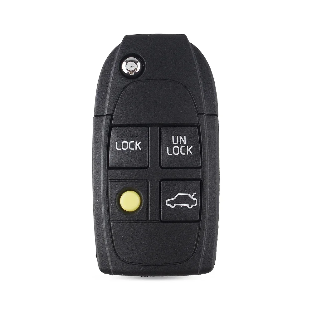 Dandkey Car Remote Key Shell Case Modified key For Volvo XC70 XC90 V40 V50 V70 V90 C30 C70 S40 S60 S70 S80 Fob 2 3 4 5 Buttons