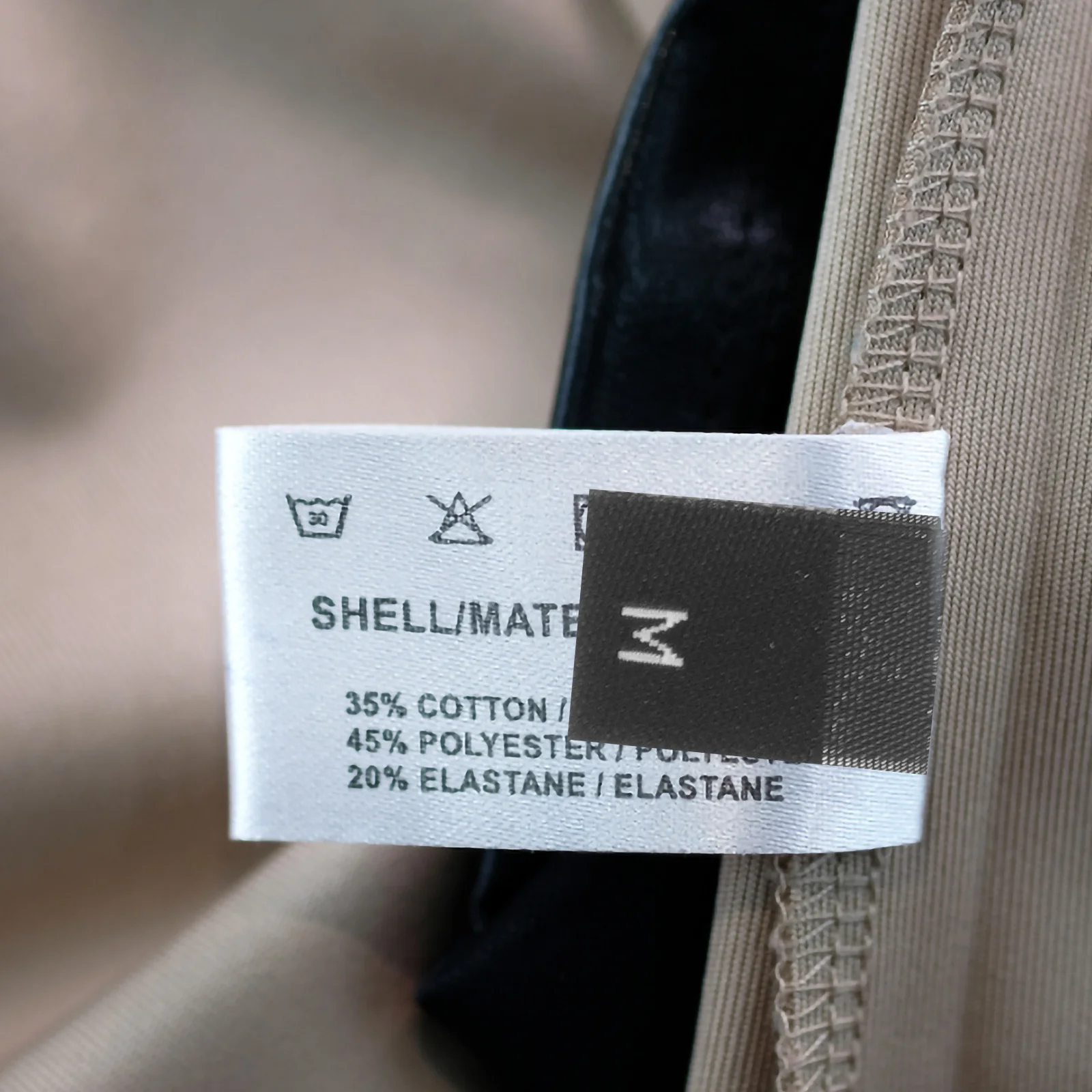 

700Pcs Clothing Size Tags Polyester Fabric Sewing Labels Garment Size Markers for Clothes Sorting Custom Tags for Clothes