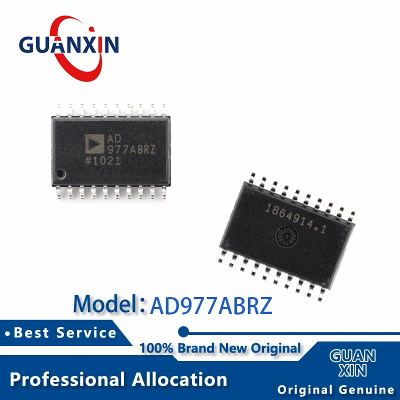 

100% New electronics Marking AD977ABRZ SOIC-20 AD977 AD977ABR