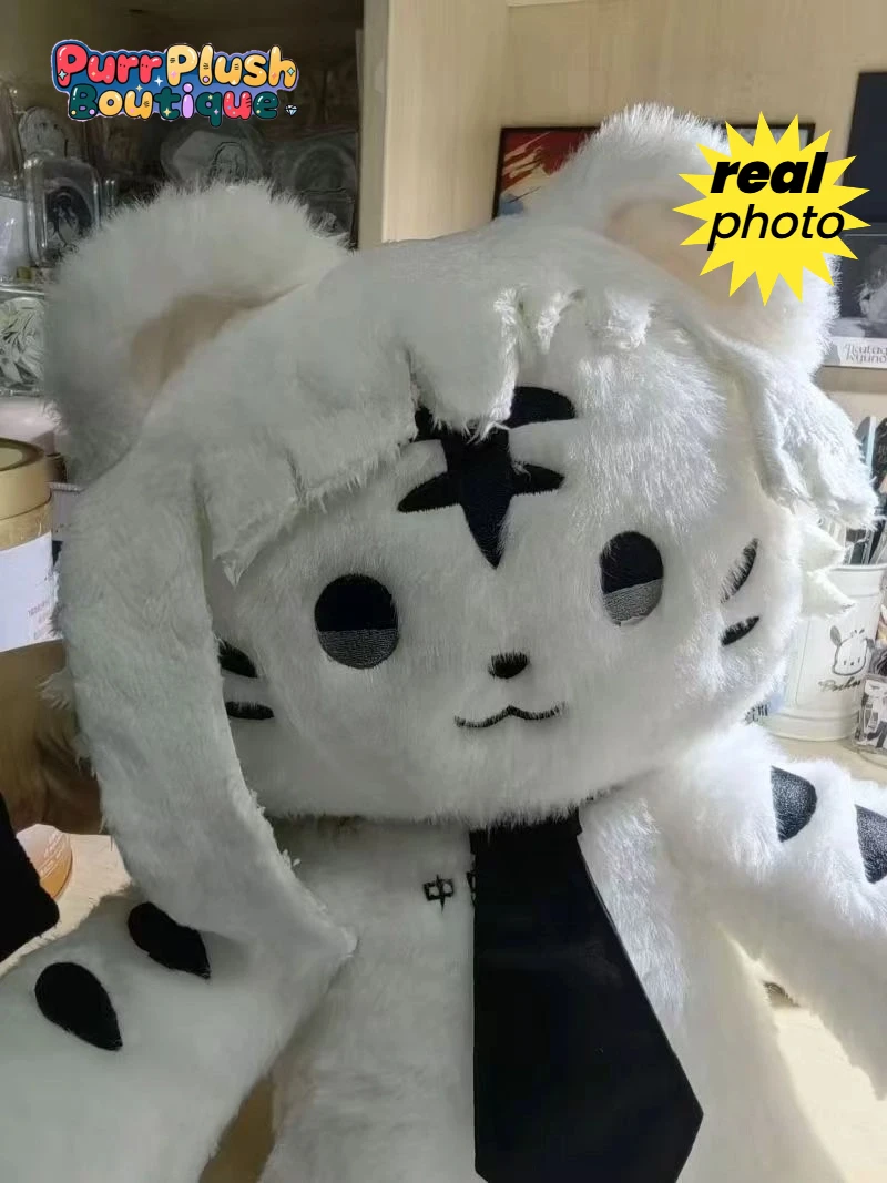 Bungo Stray Dogs Nakajima Atsushi 40cm Cotton Pillow Cosplay Anime Soft Maumet Kawaii Mascot Originality Christmas Gifts Xmas