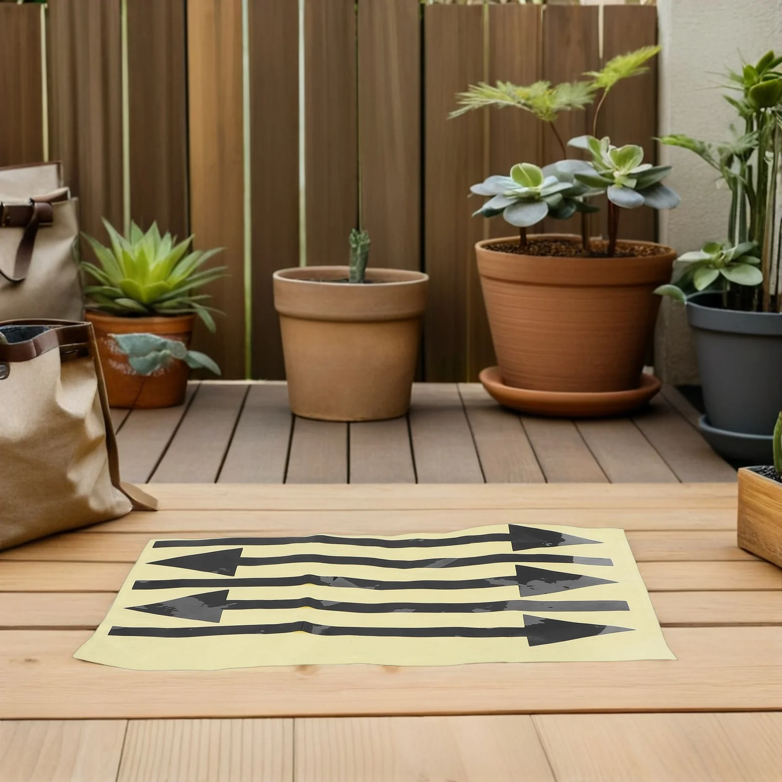 5Pcs Reflective Mailbox Arrow Decals Self-Adhesive Waterproof Directional Stickers Outdoor High Visibility Night Safety