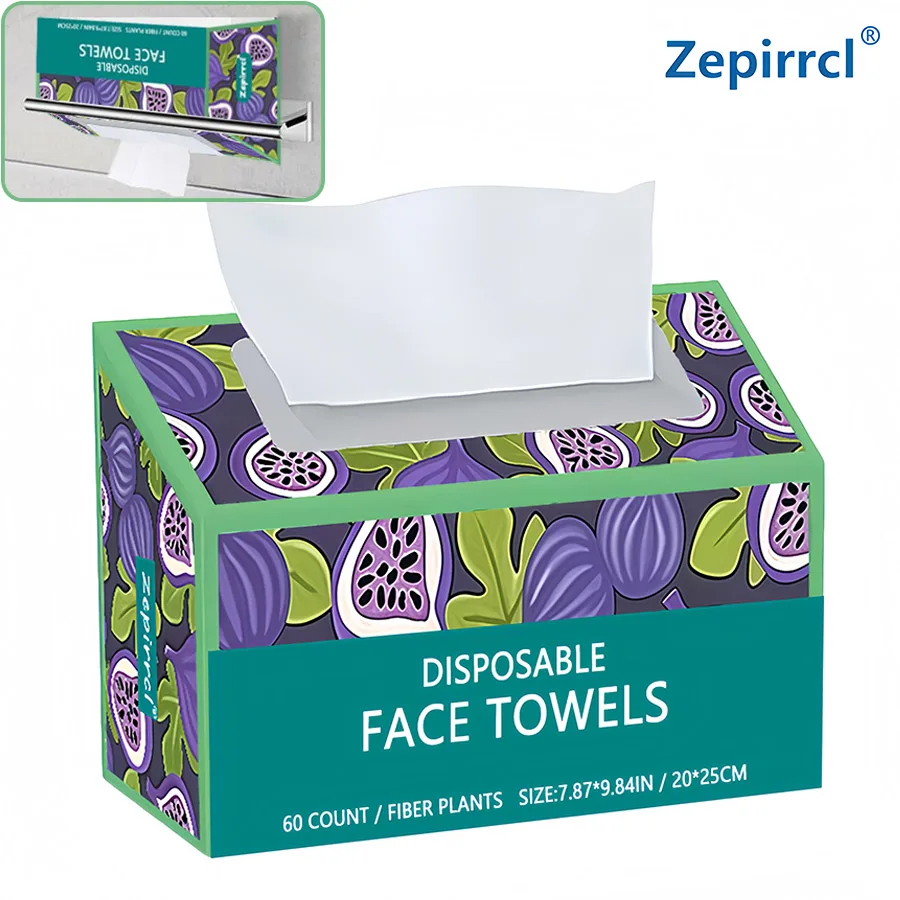120pcs-disposable-thickened-boxed-facial-towels-cleaning-towels-soft-and-skin-friendly-dual-use-for-dry-and-wet-use-suitable-for-countertops-and-towel-racks-multifunctional-design-20-25cm-60pcs-box