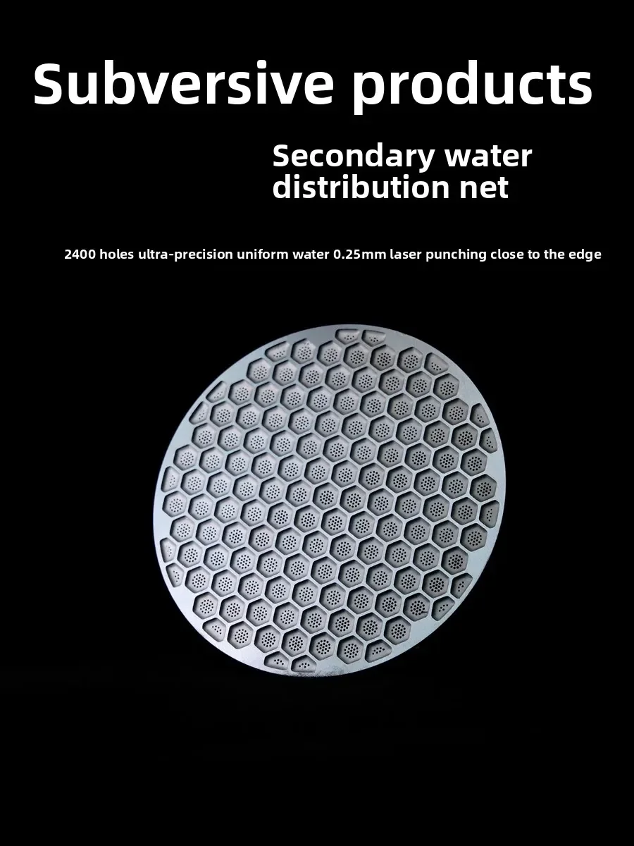 

2PCS For prank mischief Coffee machine secondary water separation net stainless steel extraction filter plate