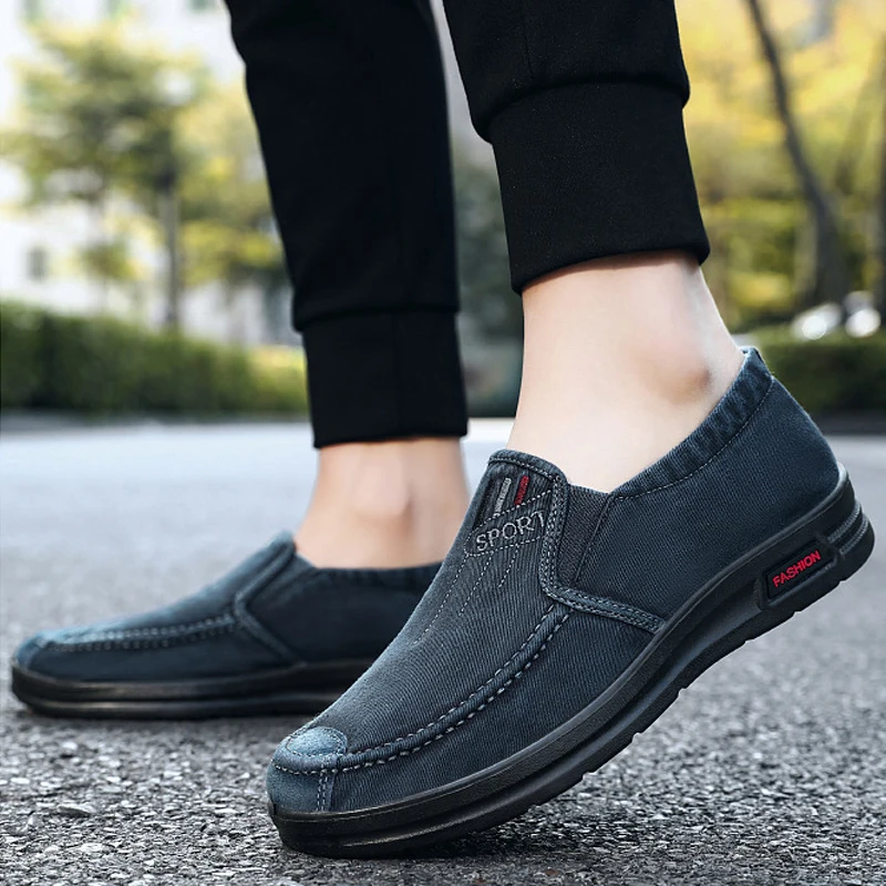 

Men Casual Shoes Summer Flat Male Shoes Fashion Men Loafers Antislip Men Bussiness Shoes