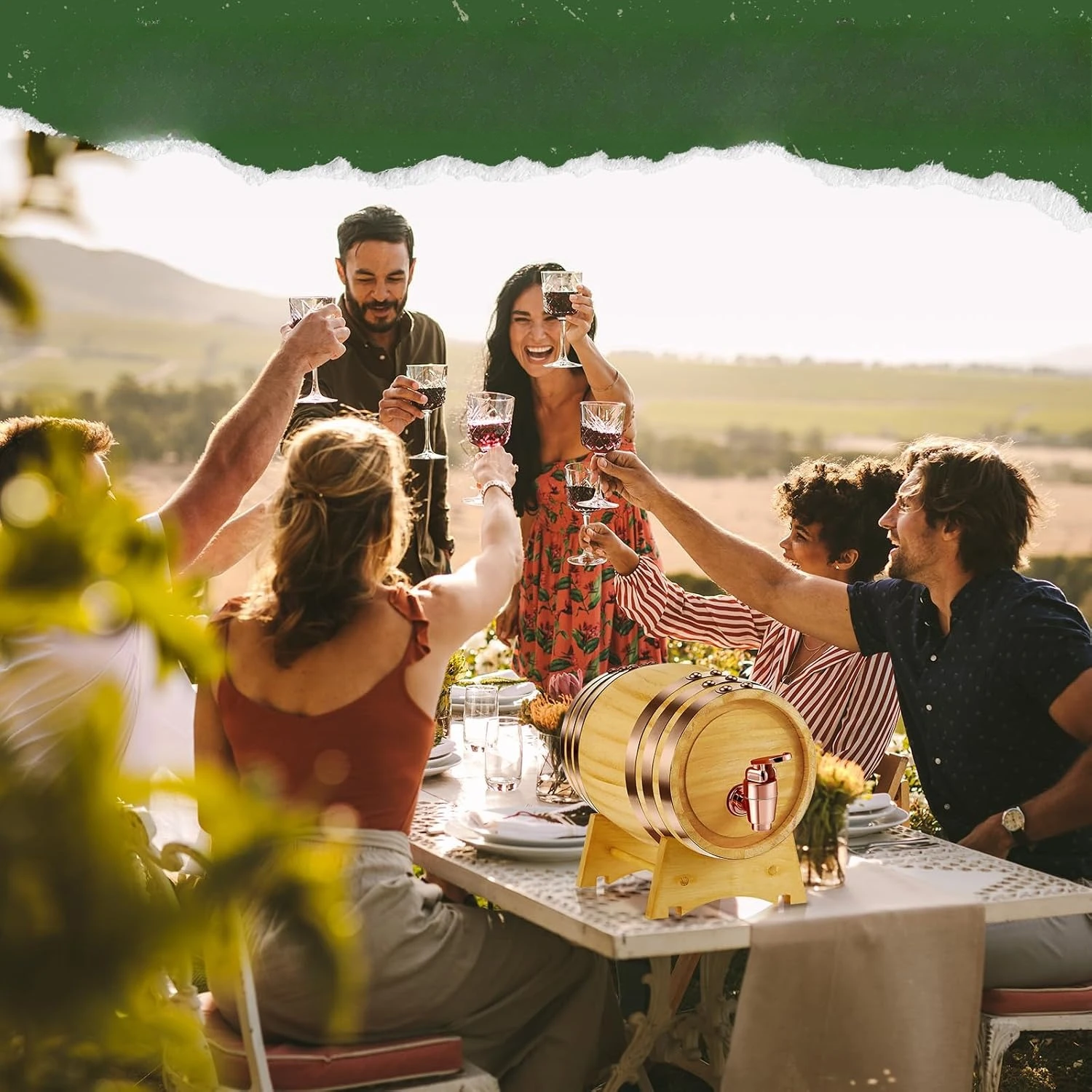 2'li Paket 2 Litrelik Ahşap Fı - Wine Beer Tequila incelemesi ve fiyatı