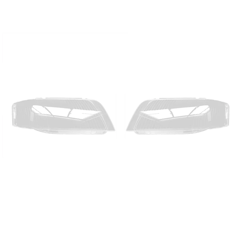 For  A6 C5 2003 2004 2005 Headlights Cover Lamps Head Light Shell Lens Transparent Lampshade Accessories