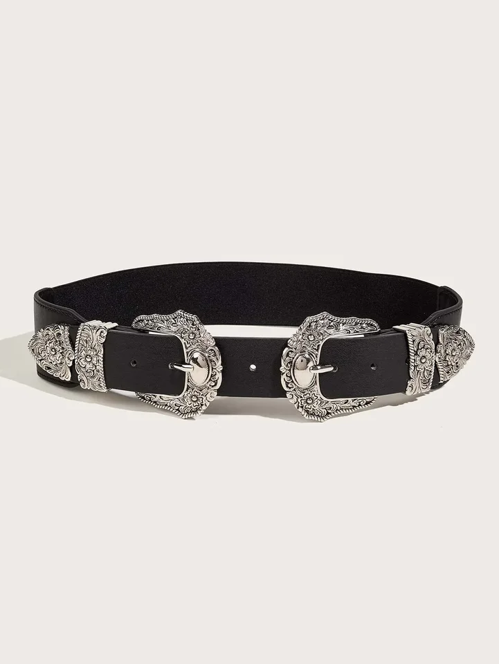 Women's Western Cowgirl Elastic Waist Belt