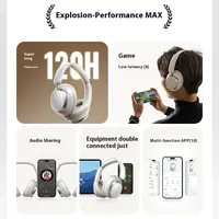 UGREEN HiTune Max6 Bluetooth Headphone Active Noise Reduction Head-mounted Custom Gaming Headphone AI Intelligent Low Delay