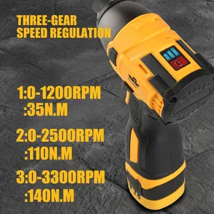 Lyuwo 16,8 V 140n Elektrobohrer. M Impact Wireless Drill 8 Kabellosen für Hauptverkaufskit - №4