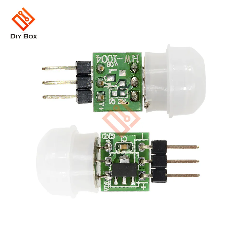 DC 5V 12V Mini PIR Motion Sensor Switch Module IR Infrared Human Induction Sensor Detector Controller Switch for LED Light AM312