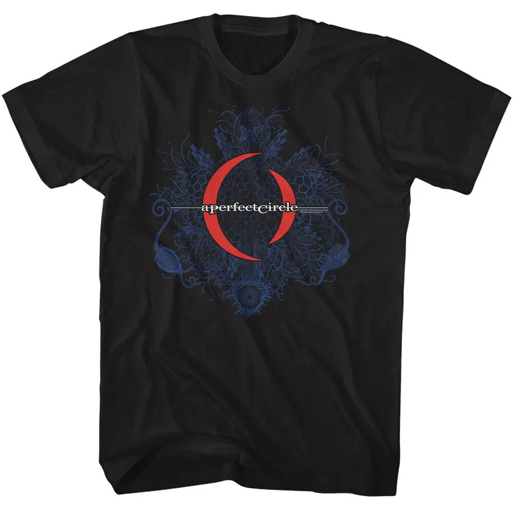 

A Perfect Circle Orgánico Mandala Hombres Camiseta Rock Banda de Música Merch