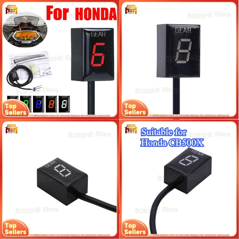 

2026 Suitable for Honda CB500X LED Digital Gear Position Indicator Speedometer Display for Motorcycle and Automotive Use High