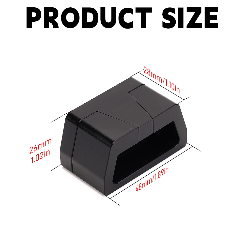 OBD 포트 보안 도난 방지 잠금 장치 OBD II - 모든 1996년식 이상 차량에 장착된 OBD 커넥터에 대한 액세스 차단 썸네일 6