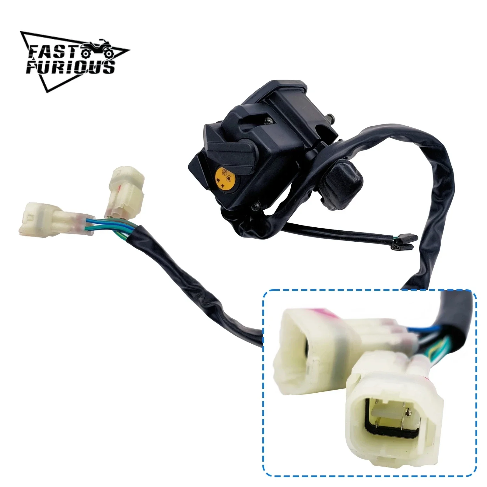 

Original HANDLEBAR SWITCH ASSY, RH For CF400AU/AU-L CF500/2/2A/5/5A/5B/5C/A/D/E CF500AU-6L CF600 CF800-2 ATVs 7020-160700-00002