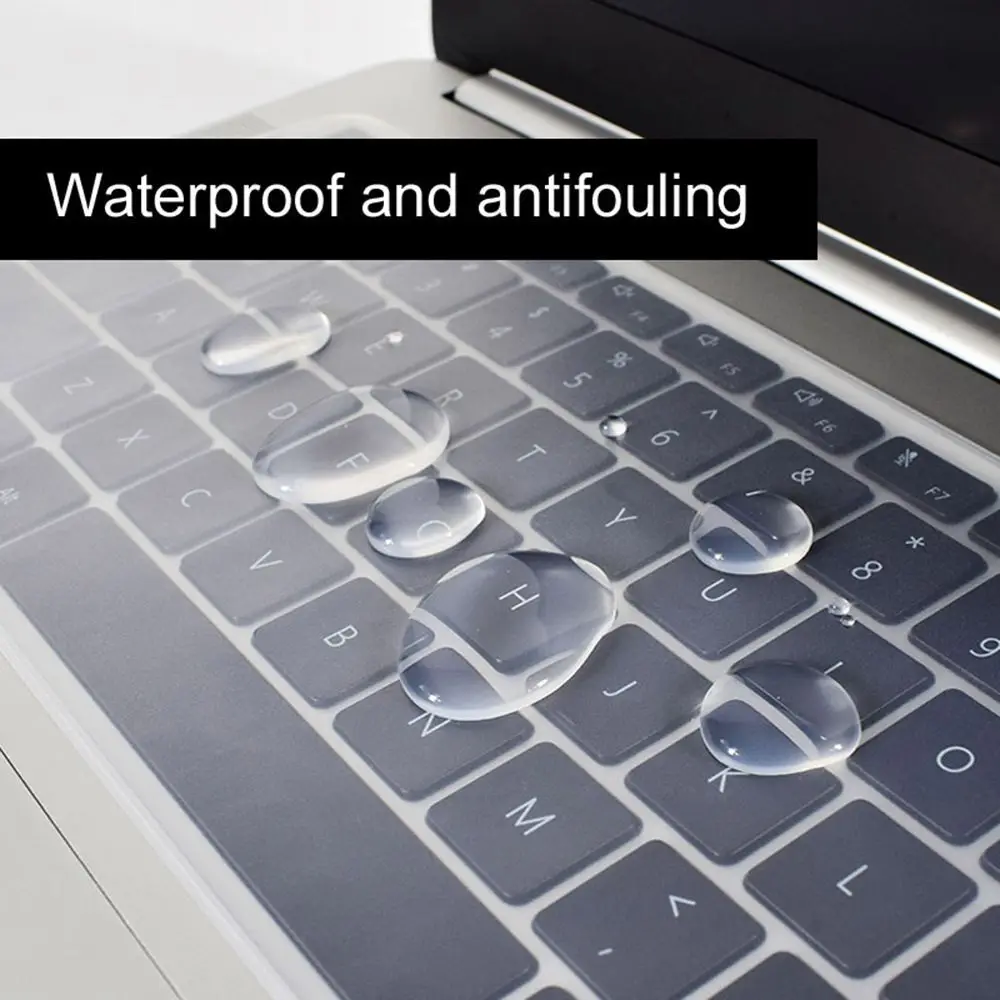 Computer Keyboard Cover Notebook Laptop Universal Protector Waterproof Skin Keyboard Silicone Clear Protective Film 13 To 17inch