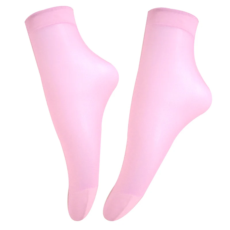 Neon Transparent Socks Women Cute Candy Color Silk Socks For Women Summer Fashion  Elasticity Breathable Thin Short Ankle Sock