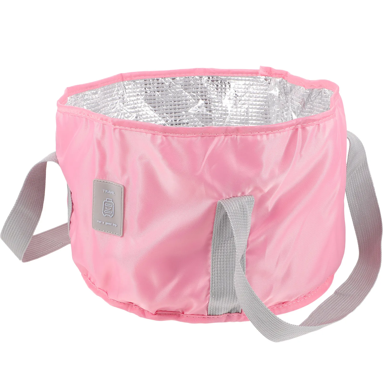 

1pcs Foldable Water Bucket For Camping Portable Foot Soaking Bucket Oxford Cloth Collapsible Storage Basin Emergency Washing