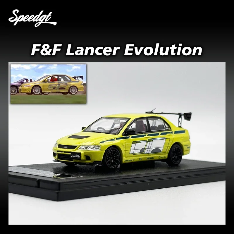 

1:64 SpeedGT FNF Lancer EVOlution EVO Diecast Diorama Car Model Collection Miniature Toy