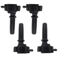 4 Uds CM5E-12A366-CA 5168444 bobina de encendido compatible con Ford Focus MK3 GALAXY Kuga S-MAX Mondeo 2,0 EcoBoost MUSTANG 2,3 2011-2021