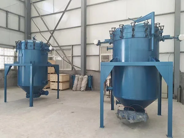 Festflüssigkeitstrennung, vertikaler Druck-Blattfilter