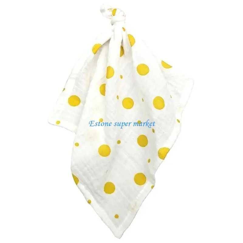 090B طفل ملابس التجشؤ 2-Layer التمريض مريلة تنفس مريلة لطيف طباعة الطفل وشاح للرقبة