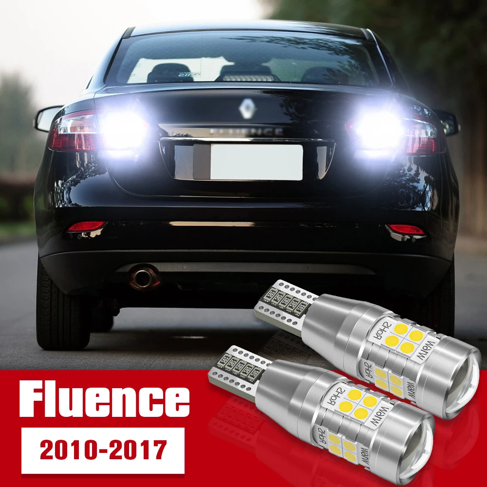 

2pcs LED Accessories Reverse Light Bulb Lamp For Renault Fluence 2010-2017 2011 2012 2013 2014 2015 2016