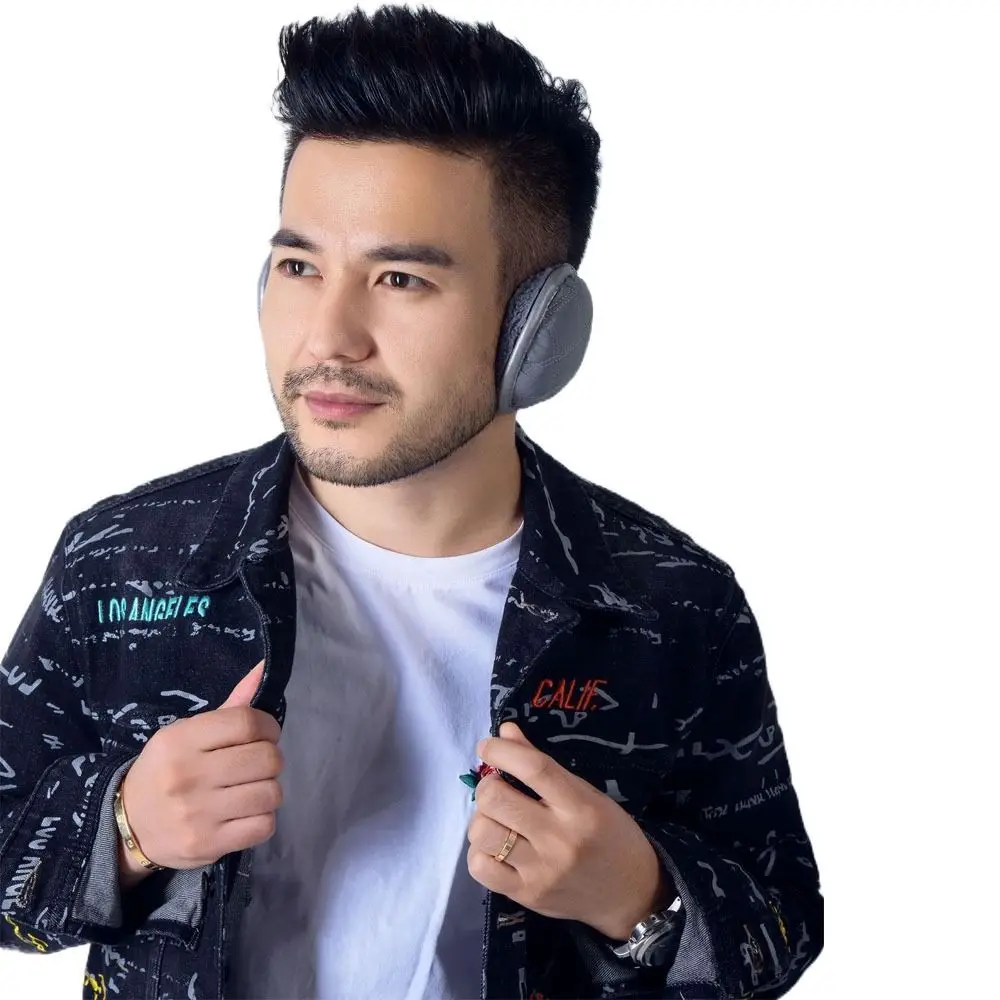 Warm Portable Earmuffs Windproof Cold Protection Foldable Earflaps Waterproof Ear Wraps