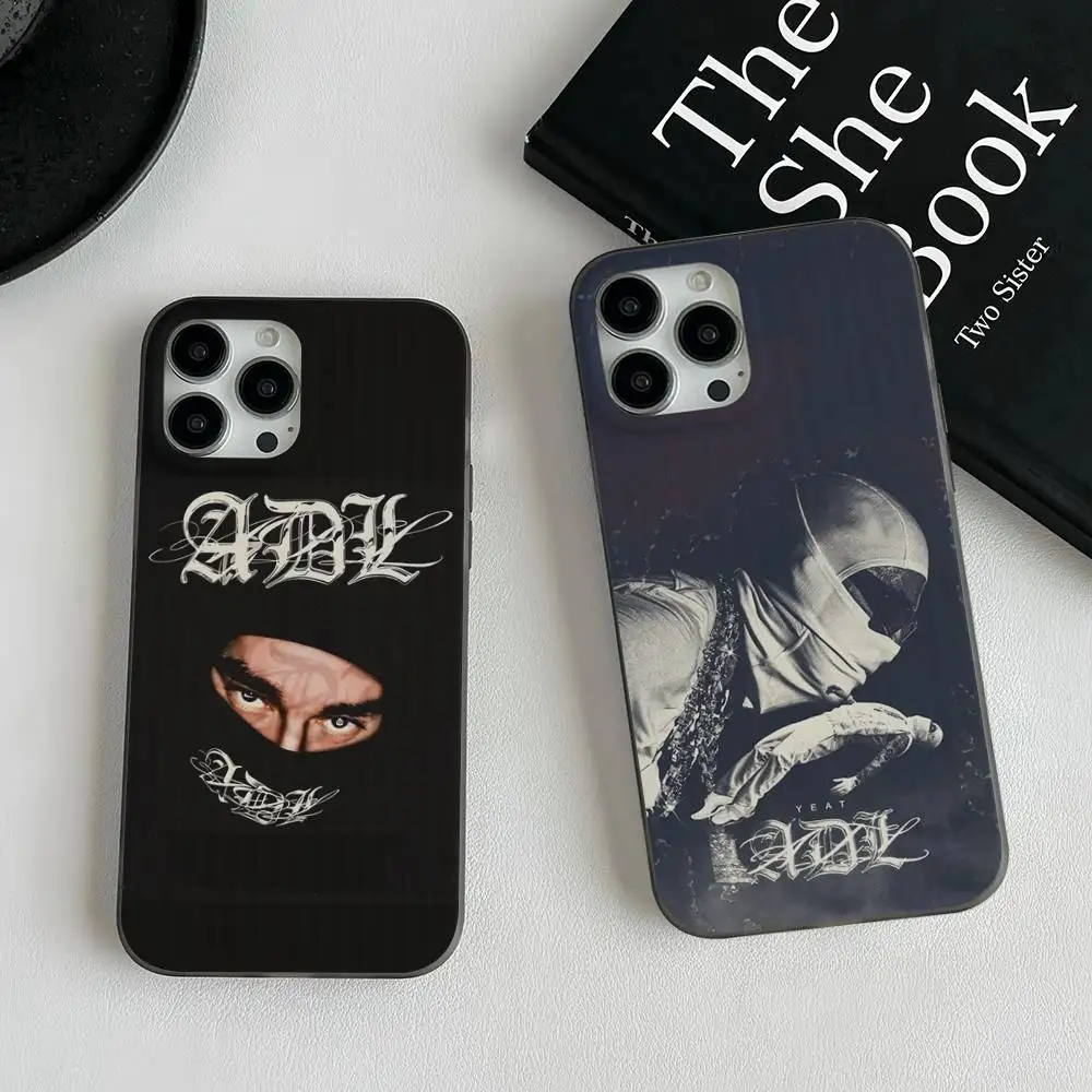 Мягкий гофрированный чехол Yeat Lifestyle для iPhone 11 12 13 14 15 16 17 Pro Max Plus Pro, ударопрочный чехол.