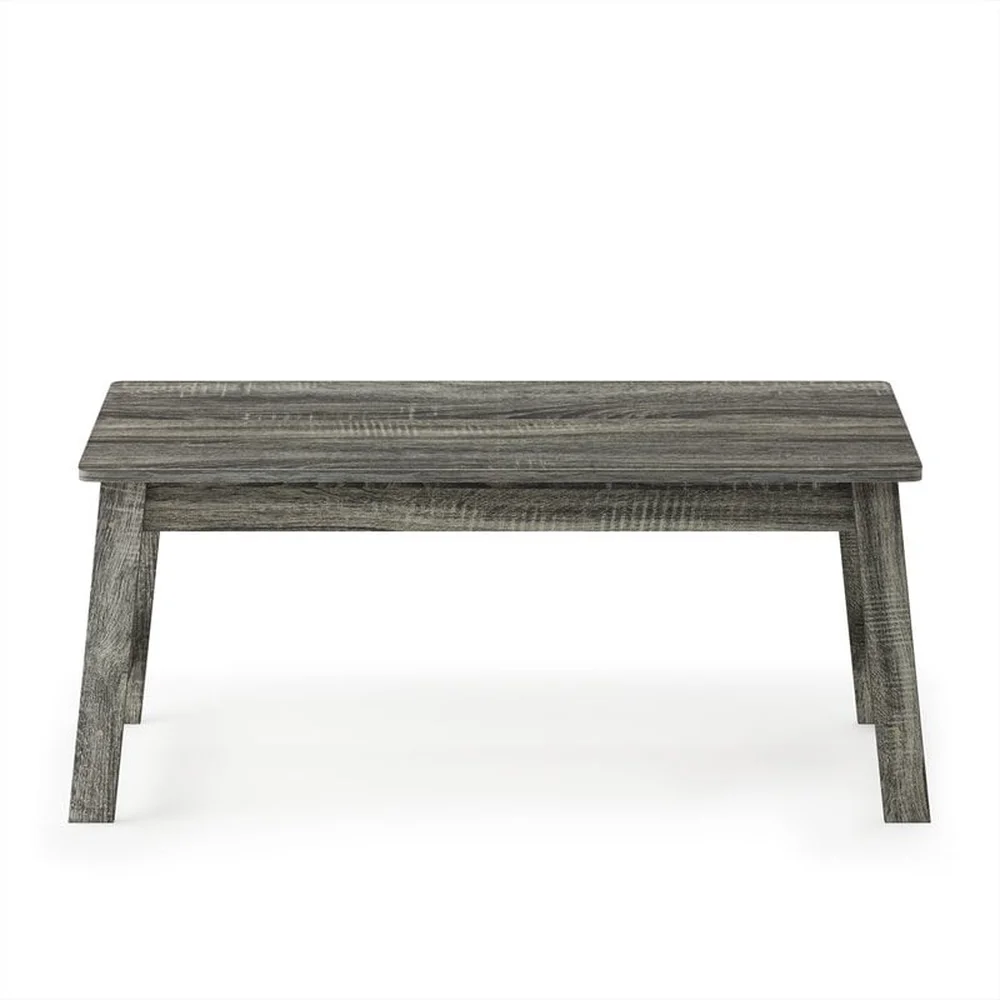 Sleek Coffee Table French Oak Grey Ample Storage Easy Assembly Durable Particle Board Indoor Living Room Furniture